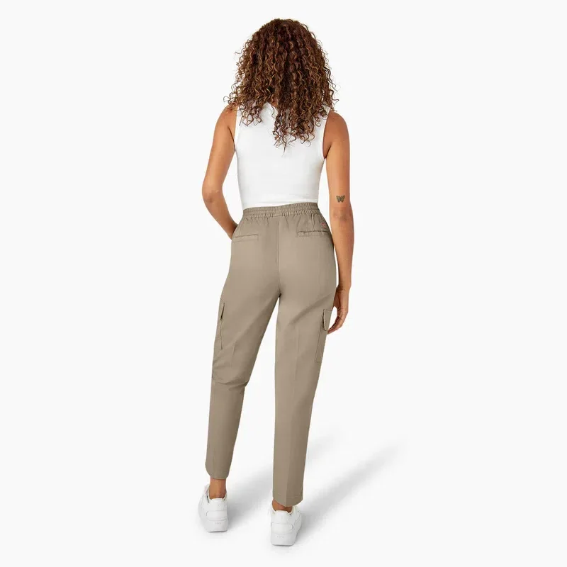 Pantalones cargo con cordón para mujer Pantalones cargo con cordón para mujer