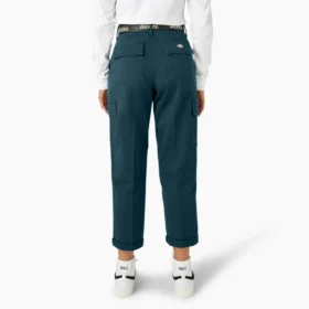 Pantalones cargo cortos de corte holgado para mujer