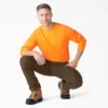 Pantalones cargo de algodón de corte holgado Flex Duratech Pantalones cargo de algodón de corte holgado Flex Duratech