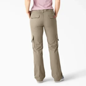 Pantalones cargo de corte recto y ajuste holgado para mujer