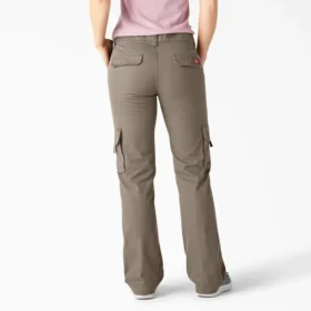 Pantalones cargo de corte recto y ajuste holgado para mujer