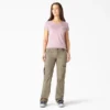 Pantalones cargo de corte recto y ajuste holgado para mujer Pantalones cargo de corte recto y ajuste holgado para mujer