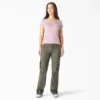 Pantalones cargo de corte recto y ajuste holgado para mujer Pantalones cargo de corte recto y ajuste holgado para mujer