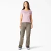 Pantalones cargo de corte recto y ajuste holgado para mujer Pantalones cargo de corte recto y ajuste holgado para mujer