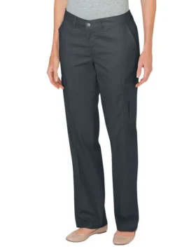 Pantalones cargo de corte recto y ajuste holgado premium para mujer