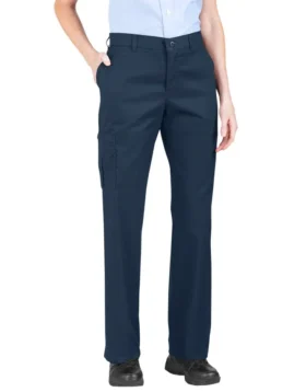 Pantalones cargo de corte recto y ajuste holgado premium para mujer
