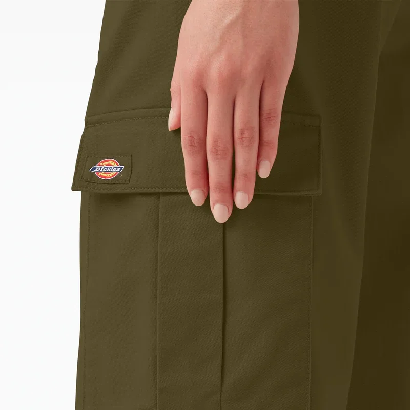 Pantalones cargo de corte regular para mujer Pantalones cargo de corte regular para mujer