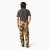 Pantalones cargo de lona con estampado de camuflaje
