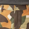 Pantalones cargo de lona con estampado de camuflaje