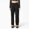 Pantalones cargo de lona de algodón para mujer con corte holgado Pantalones cargo de lona de algodón para mujer con corte holgado