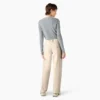 Pantalones cargo de lona de algodón para mujer con corte holgado Pantalones cargo de lona de algodón para mujer con corte holgado
