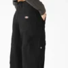 Pantalones cargo de lona de algodón para mujer con corte holgado Pantalones cargo de lona de algodón para mujer con corte holgado