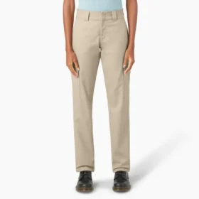 Pantalones cargo de pierna recta Super Flex para mujer