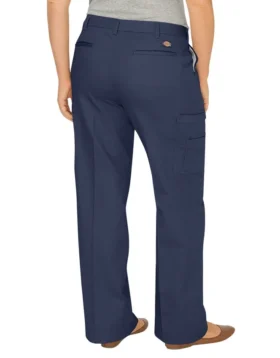 Pantalones cargo de pierna recta y corte holgado para mujer