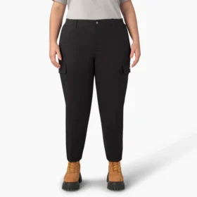 Pantalones cargo de talle alto para mujer talla grande