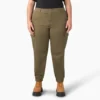 Pantalones cargo de talle alto para mujer talla grande Pantalones cargo de talle alto para mujer talla grande