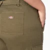 Pantalones cargo de talle alto para mujer talla grande Pantalones cargo de talle alto para mujer talla grande