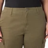 Pantalones cargo de talle alto para mujer talla grande Pantalones cargo de talle alto para mujer talla grande