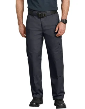 Pantalones cargo tácticos de corte holgado, pierna recta y tejido ripstop ligero