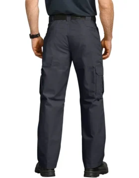 Pantalones cargo tácticos de corte holgado, pierna recta y tejido ripstop ligero