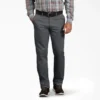 Pantalones chinos lavados de corte cónico regular con cintura activa de la serie X de Dickies Pantalones chinos lavados de corte cónico regular con cintura activa de la serie X de Dickies