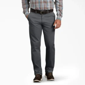 Pantalones chinos lavados de corte cónico regular con cintura activa de la serie X de Dickies Pantalones chinos lavados de corte cónico regular con cintura activa de la serie X de Dickies