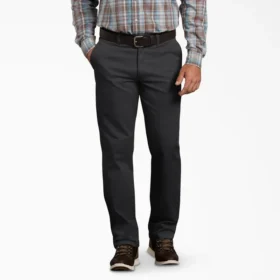 Pantalones chinos lavados de corte cónico regular con cintura activa de la serie X de Dickies Pantalones chinos lavados de corte cónico regular con cintura activa de la serie X de Dickies