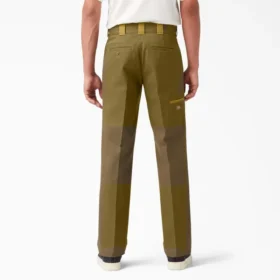 Pantalones con doble refuerzo en las rodillas en contraste