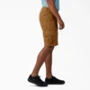 Pantalones cortos cargo de algodón de 11 pulgadas con corte holgado y elástico Pantalones cortos cargo de algodón de 11 pulgadas con corte holgado y elástico