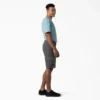 Pantalones cortos cargo de algodón de 11 pulgadas con corte holgado y elástico Pantalones cortos cargo de algodón de 11 pulgadas con corte holgado y elástico