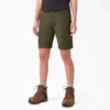 Pantalones cortos cargo de corte ajustado y refrescantes para mujer, 10″