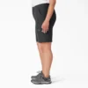 Pantalones cortos cargo de corte ajustado y refrescantes para mujer, talla grande, 10″