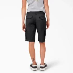 Pantalones cortos cargo de corte holgado para mujer, 11″