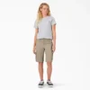 Pantalones cortos cargo de corte holgado para mujer, 11″ Pantalones cortos cargo de corte holgado para mujer, 11″