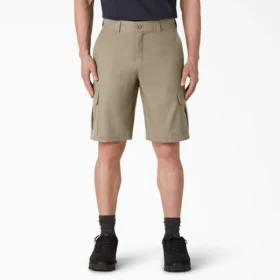 Pantalones cortos cargo de corte regular con cintura activa y tecnología Flex Cooling, 11″