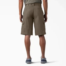 Pantalones cortos cargo Flex de corte holgado, 13″
