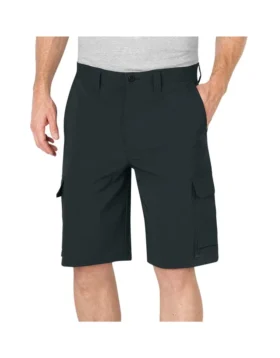 Pantalones cortos cargo Performance Flex de 11″ con corte holgado y tejido bielástico