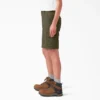 Pantalones cortos cargo ripstop para mujer, 9″