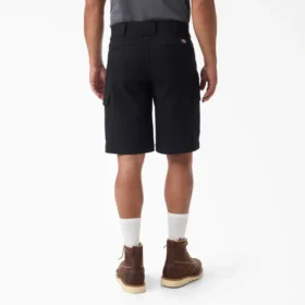 Pantalones cortos cargo Tradebuilt de lona de algodón, 11″