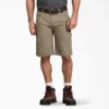 Pantalones cortos de carpintero de algodón de corte holgado, 11″ Pantalones cortos de carpintero de algodón de corte holgado, 11″