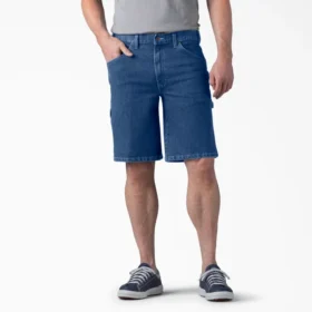 Pantalones cortos de carpintero de corte holgado con cintura elástica Flex Active, 11″
