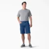 Pantalones cortos de carpintero de corte holgado con cintura elástica Flex Active, 11″ Pantalones cortos de carpintero de corte holgado con cintura elástica Flex Active, 11″