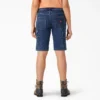 Pantalones cortos de carpintero de corte holgado para mujer, 28 cm Pantalones cortos de carpintero de corte holgado para mujer, 28 cm