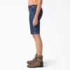 Pantalones cortos de carpintero de corte holgado para mujer, 28 cm Pantalones cortos de carpintero de corte holgado para mujer, 28 cm