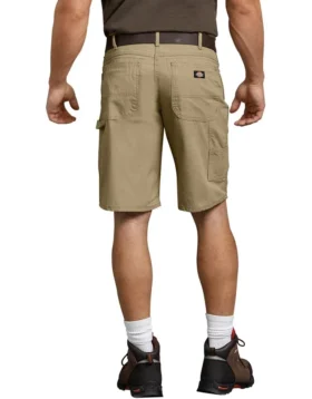 Pantalones cortos de carpintero de corte holgado y tejido ripstop, 11″
