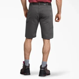 Pantalones cortos de carpintero de lona de ajuste regular Flex, 11″
