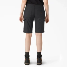 Pantalones cortos de carpintero Duck de corte holgado para mujer, 11 pulgadas