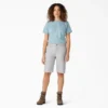 Pantalones cortos de carpintero Duck de corte holgado para mujer, 11 pulgadas Pantalones cortos de carpintero Duck de corte holgado para mujer, 11 pulgadas