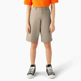 Pantalones cortos de corte clásico para niñas, tallas 4-20