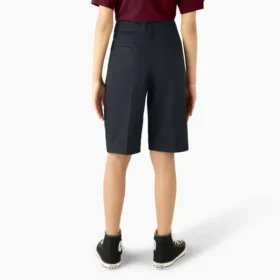 Pantalones cortos de corte clásico para niñas, tallas 4-20